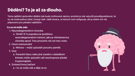 Dědění kryptoměn od A do Z