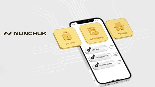 Nunchuk online no-KYC aplikace pro dědění kryptoměn
