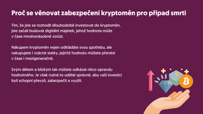 Dědění kryptoměn od A do Z