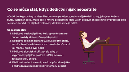 Dědění kryptoměn od A do Z